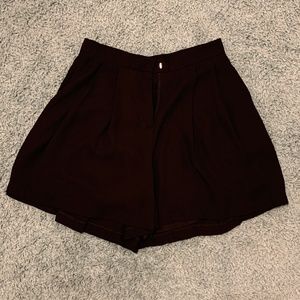 Black flowy Dressy Shorts